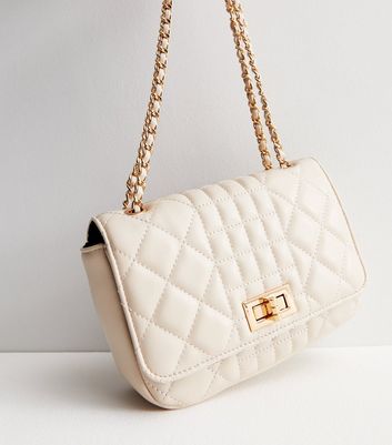 THE CLASSIC SHOULDER BAG - CREAM PEBBLE – THE CURATED